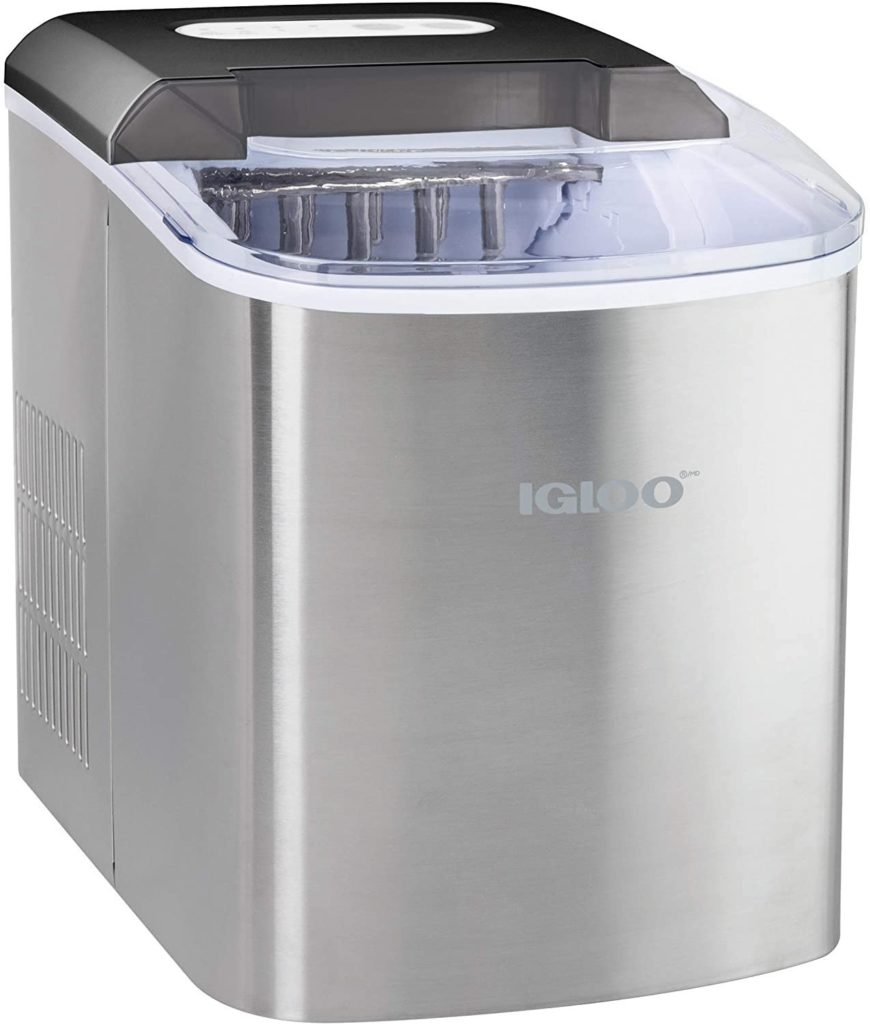 Igloo ICEB26SS Automatic Portable Electric Countertop Ice Maker Machine